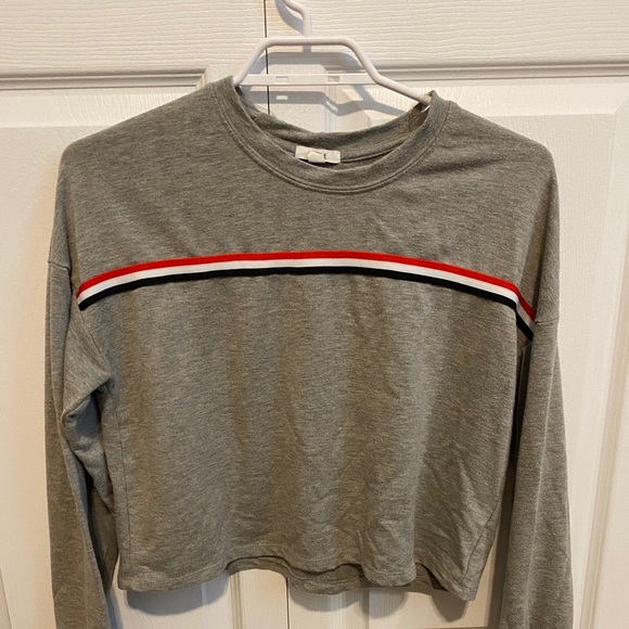 ardene long sleeve crop top - Picture 1 of 2